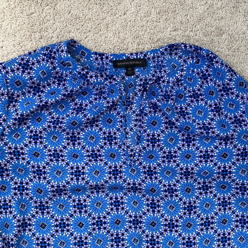 Prettiest print ever blouse